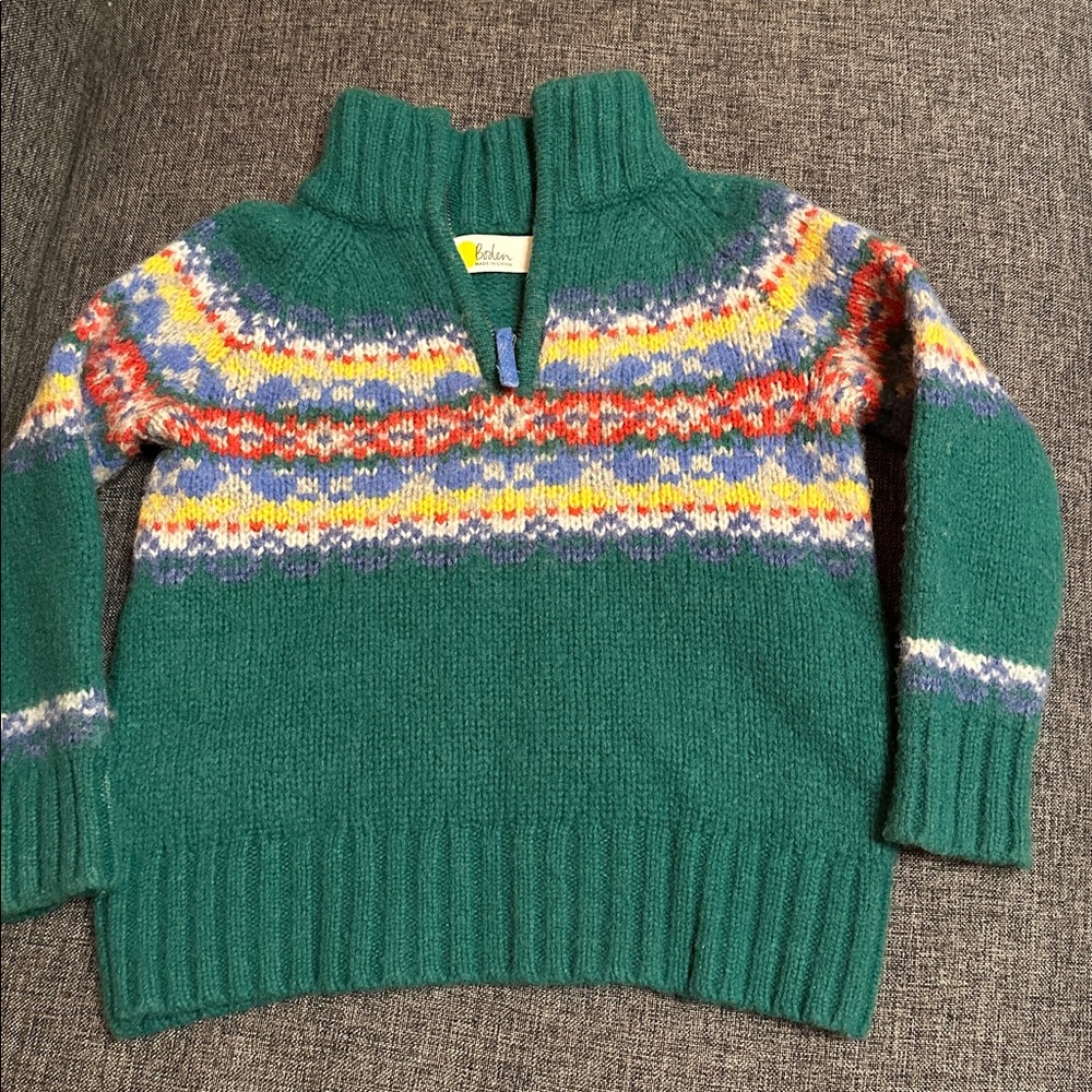 Mini Boden wool sweater